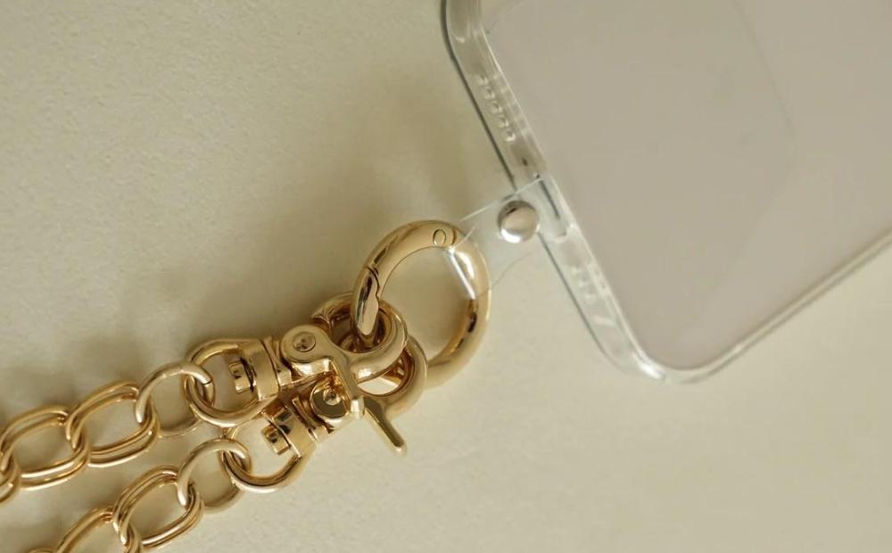 【LENERAオリジナルスマートフォンショルダー】 smartphone shoulder - oro - / gold 【079034】